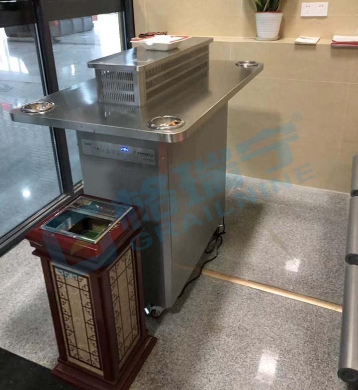 禄口机场吸烟室,烟雾净化机